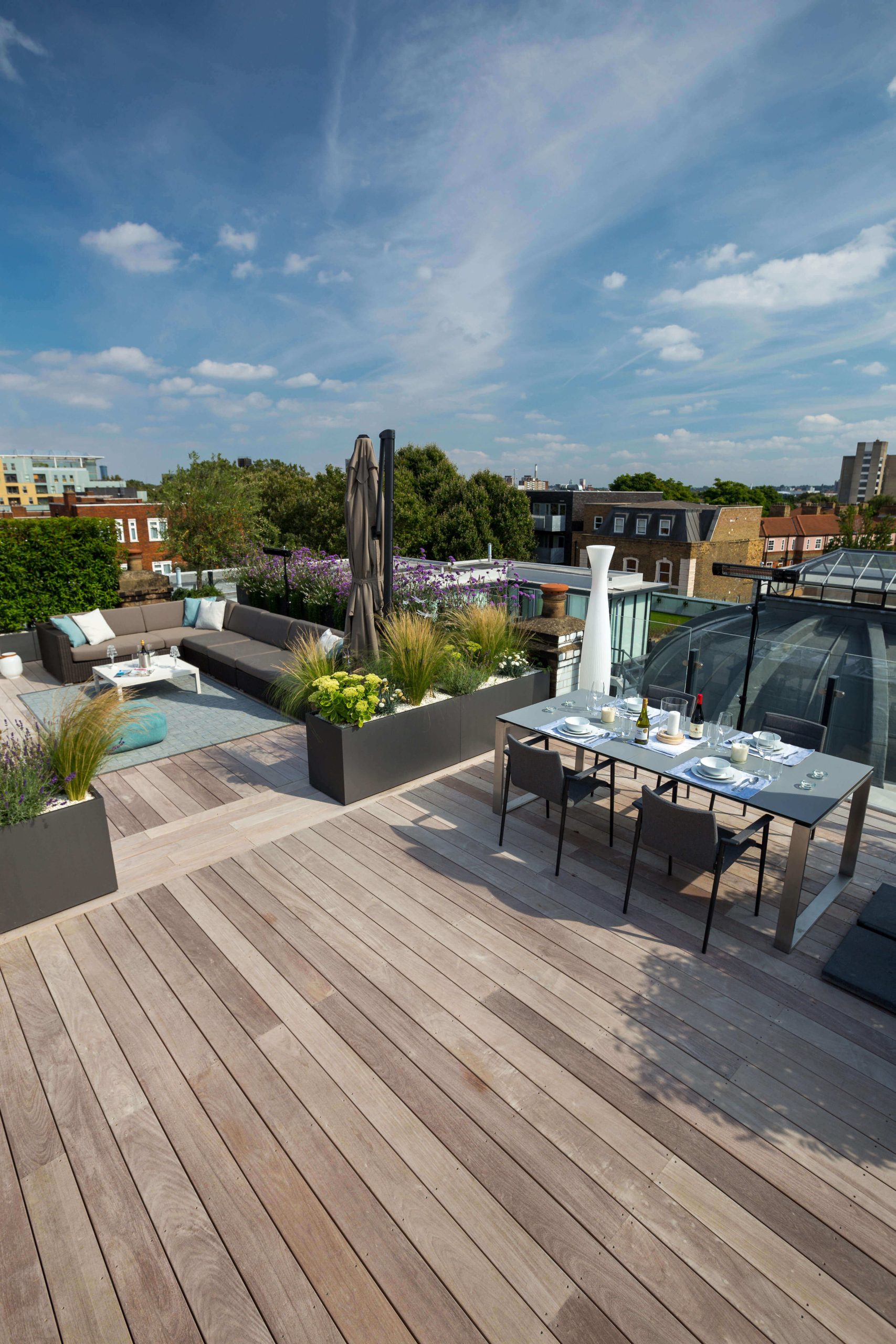 Roof Terrace Garden Builders Carshalton SM5